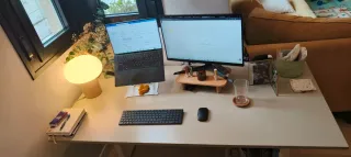 Escritorio elevable Trotten 160x80cm