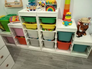 Cajas de almacenaje de plástico