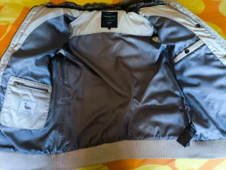 Chaqueta Pepe Jeans Plumas Beige Mujer