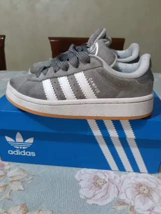 Scarpe Adidas Campus Grigie bambino