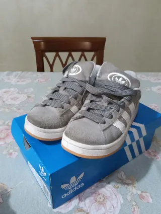 Scarpe Adidas Campus Grigie bambino