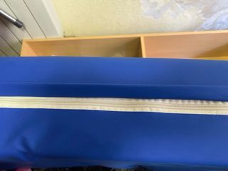 Somier articulado madera y metal, colchon.