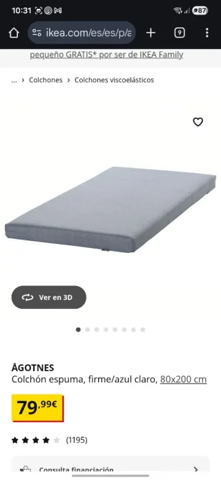 Cama nido Brimnes Ikea