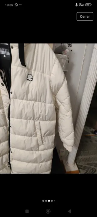 Plumífero Invicta Blanco Largo