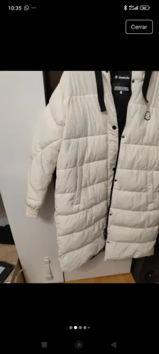 Plumífero Invicta Blanco Largo