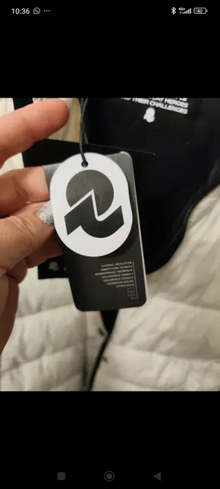 Plumífero Invicta Blanco Largo