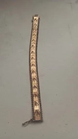 Pulsera chapado oro