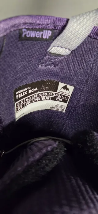 Botas Snowboard Mujer 25.5