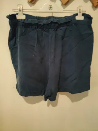 Pantaloncini donna blu
