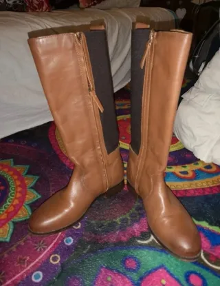 Stivali TANGO pelle marrone tg 37