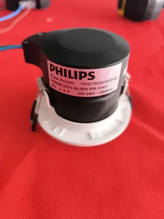 Foco LED Empotrable Philips Blanco