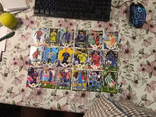 18 cartas Adrenalyn Colección