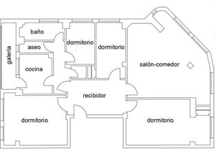 Piso en venta en Centro en Castellón de la Plana