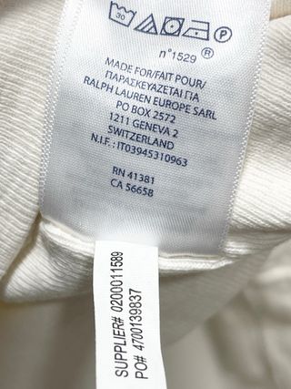 Sudadera Polo Ralph Lauren Talla XXL