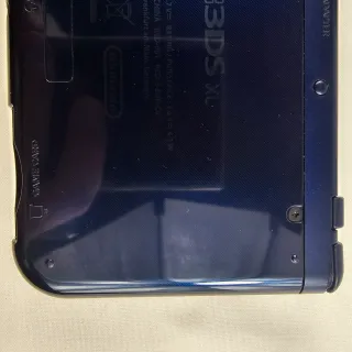 Nintendo 3DS XL Blu metallico + Custodia