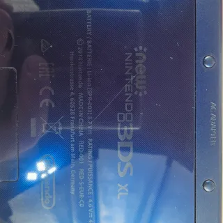 Nintendo 3DS XL Blu metallico + Custodia