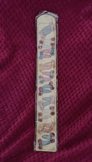 2501251219 Clic Clac Tessuto Blu/Rosa