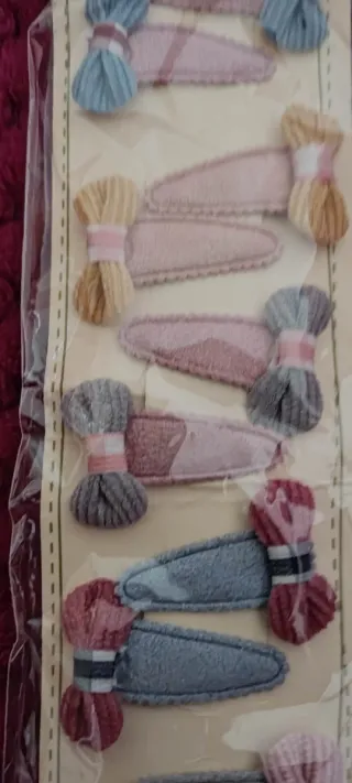 2501251219 Clic Clac Tessuto Blu/Rosa