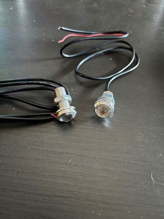 Intermitentes LED Moto Cromados