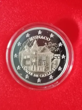 Lote 4 monedas 2 euros conmemorativos Yeray