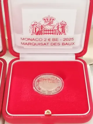 Lote 4 monedas 2 euros conmemorativos Yeray