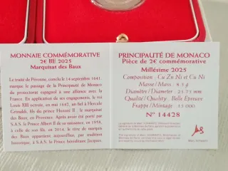 Lote 4 monedas 2 euros conmemorativos Yeray