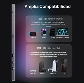 Monitor Portátil Arzopa 16.1 180Hz 2.5K