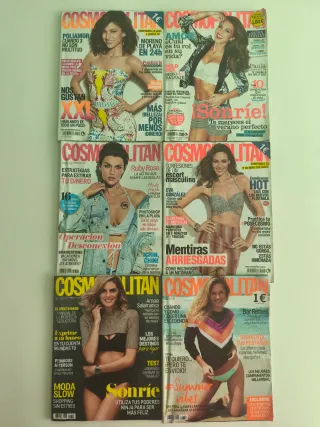 Revistas Cosmopolitan 6 unidades