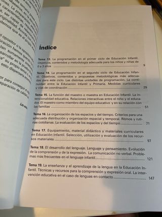 Cuerpo de Maestros. Educación Infantil. Volumen...