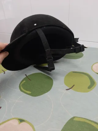 Casco Hípica Infantil Negro talla 56