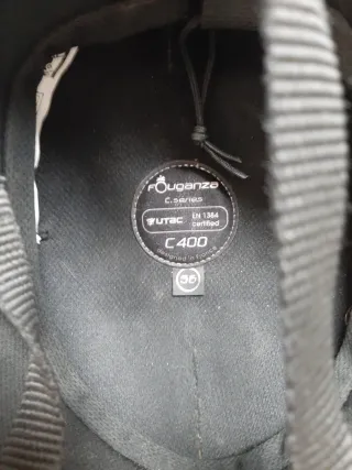 Casco Hípica Infantil Negro talla 56