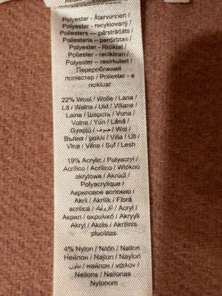 Sciarpa Only rosa calda avvolgente