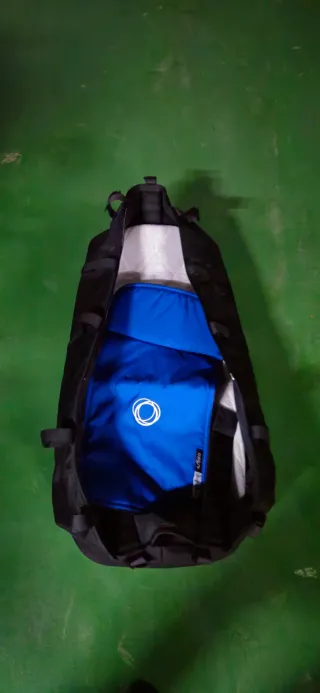 Carro Bugaboo Azul y Amarillo