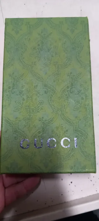 Portafoglio Gucci Beige e Verde