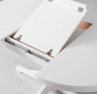 Mesa extensible madera blanca Ikea