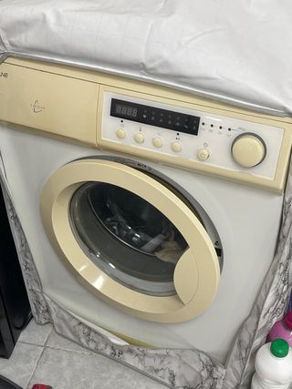 Lavadora Logic Beige