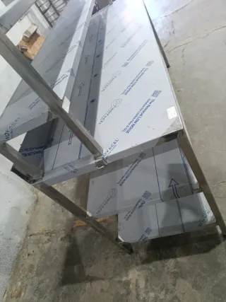 MESA ACERO PROFESIONAL CON PASE 658746091