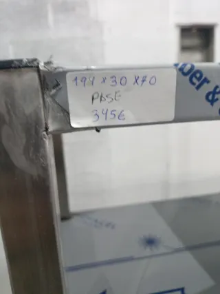 MESA ACERO PROFESIONAL CON PASE 658746091