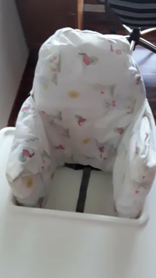 Trona para bebé blanca