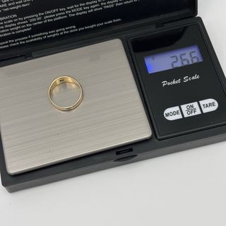 Anillo de oro 14kt con diamante