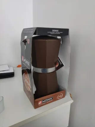 Cafetera Monix Aluminio 12 Tazas