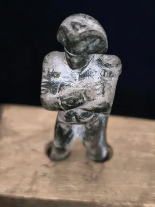 Pequeña figura de bronce Napoleón