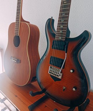 GUITARRA ELECTRICA STAGG - ELECTROACUSTICA ASTHON