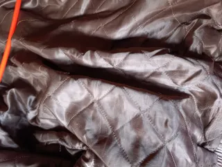 Chaqueta bomber de piel vintage