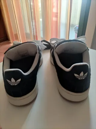 Scarpe Adidas Campus 00s ragazzo nere e bianche