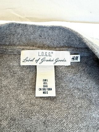 Cardigans H&M Gris Talla M