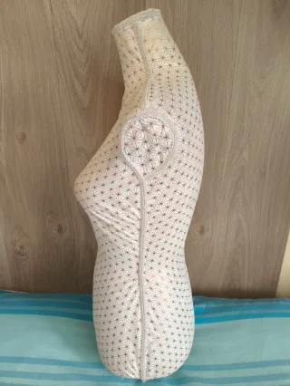 Maniquí de costura mujer estampado