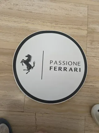 Pegatina Ferrari Passione Ferrari para las puertas