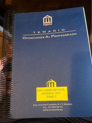 Educacion Infantil Oposiciones (tecnico)