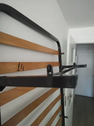 Somier de lamas 90x190 con ruedas